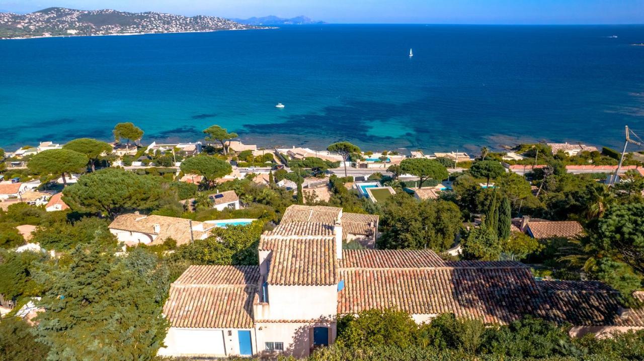 Superbe Villa, Incroyable Vue Mer, Piscine Chauffee, Climatisee Сент-Максим Экстерьер фото