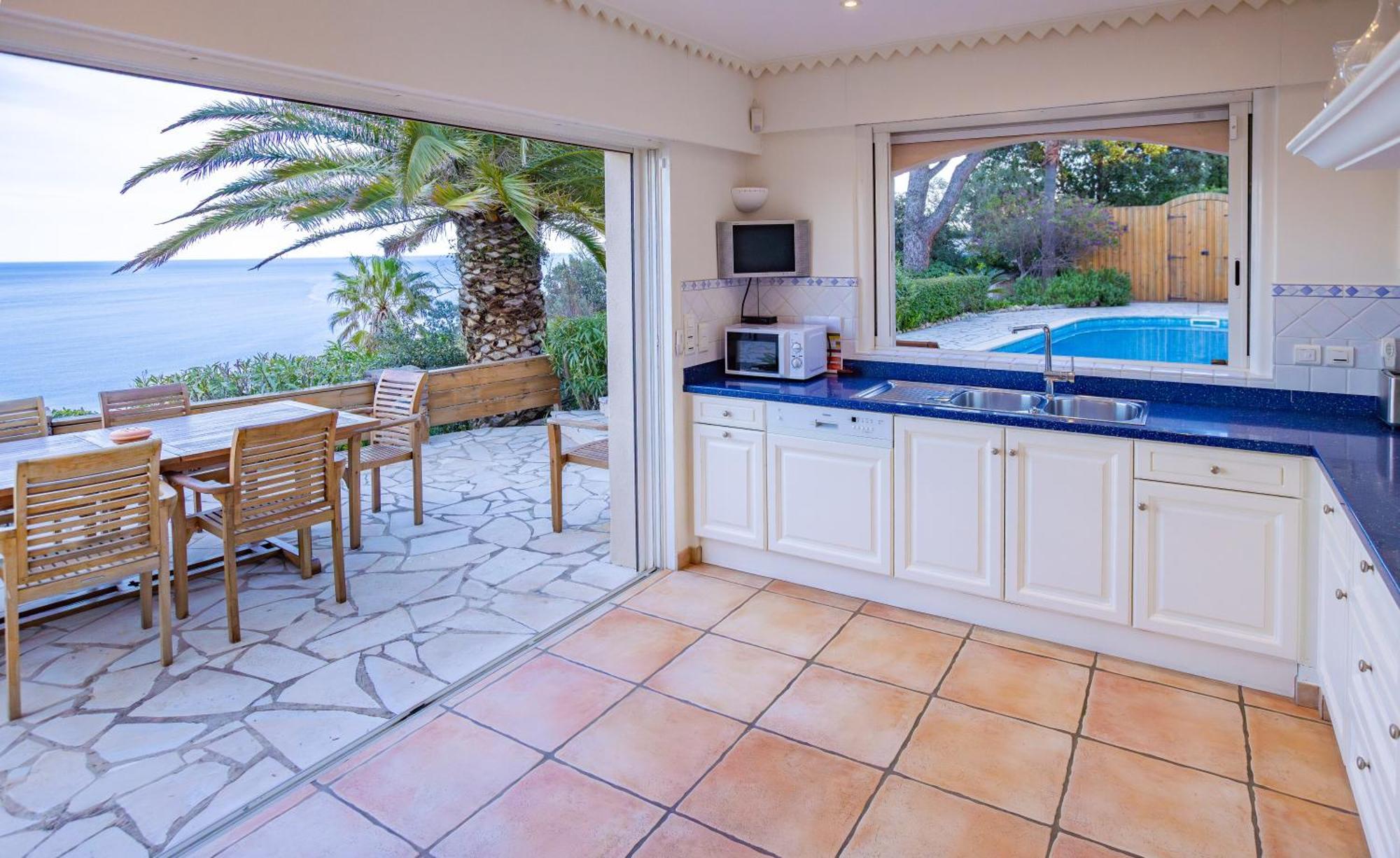 Superbe Villa, Incroyable Vue Mer, Piscine Chauffee, Climatisee Сент-Максим Экстерьер фото