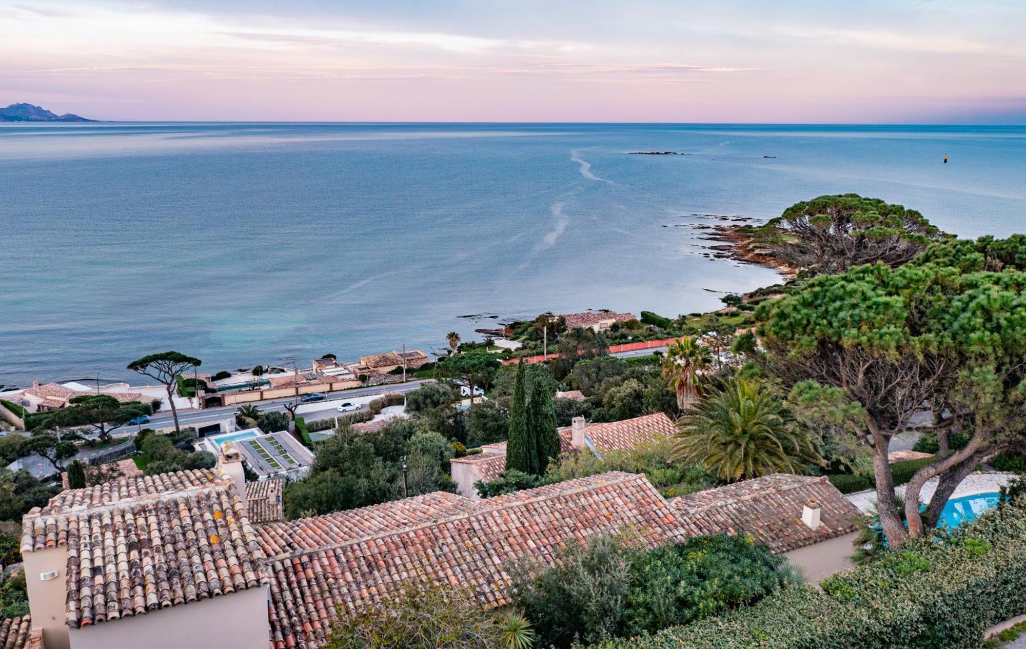 Superbe Villa, Incroyable Vue Mer, Piscine Chauffee, Climatisee Сент-Максим Экстерьер фото